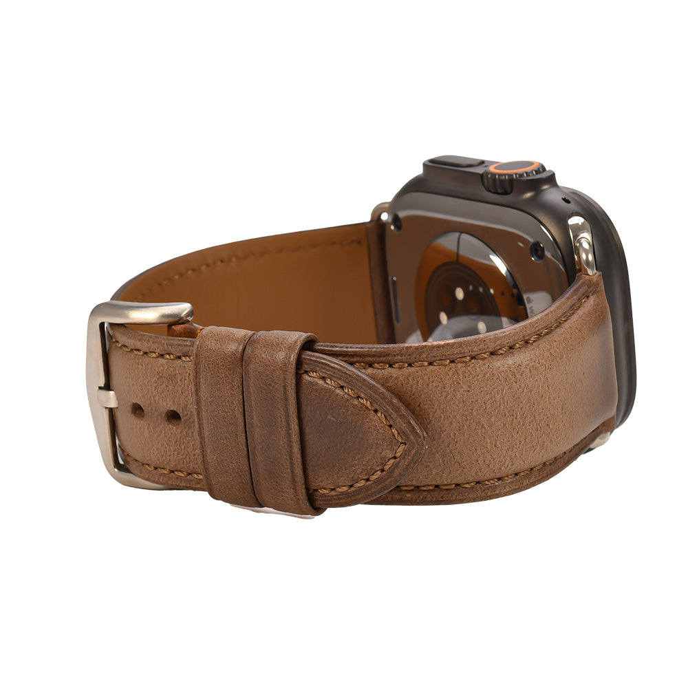 エイジングが楽しめるApple Watchバンド|ホーウィン社クロムエクセルレザー Horween Chromexcel Leather Band