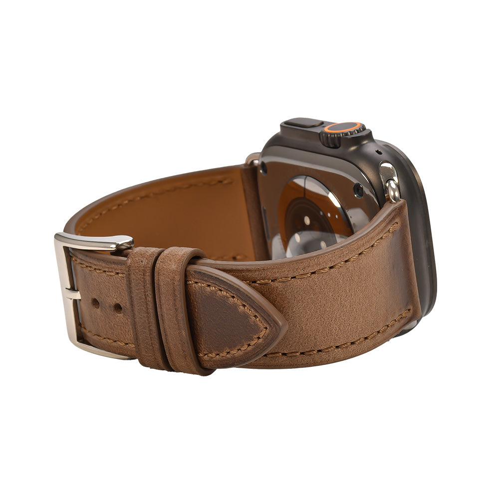 エイジングが楽しめるApple Watchバンド|ホーウィン社クロムエクセルレザー Horween Chromexcel Leather Band