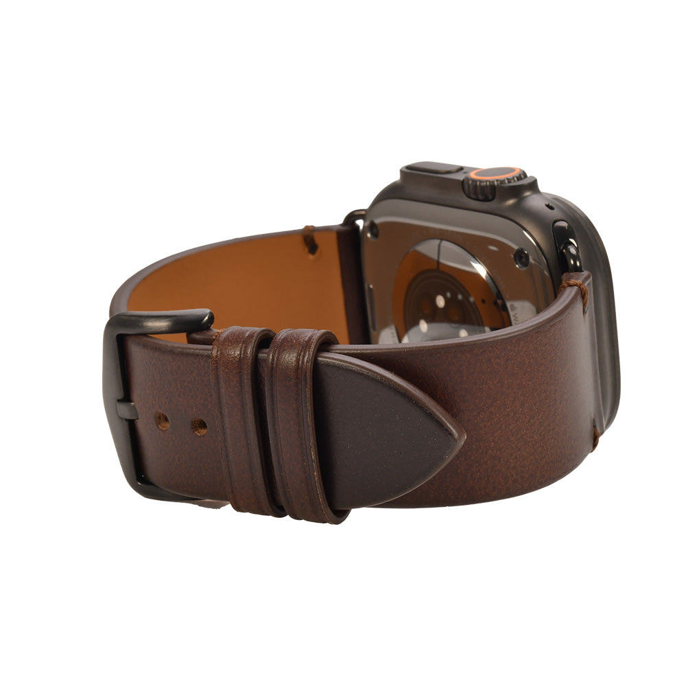 エイジングが楽しめるApple Watchバンド|ホーウィン社クロムエクセルレザー Horween Chromexcel Leather Band